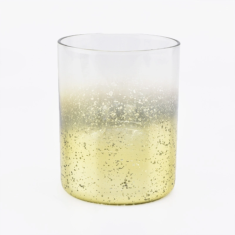 wholesale colored mercury glass candle holder for candle making