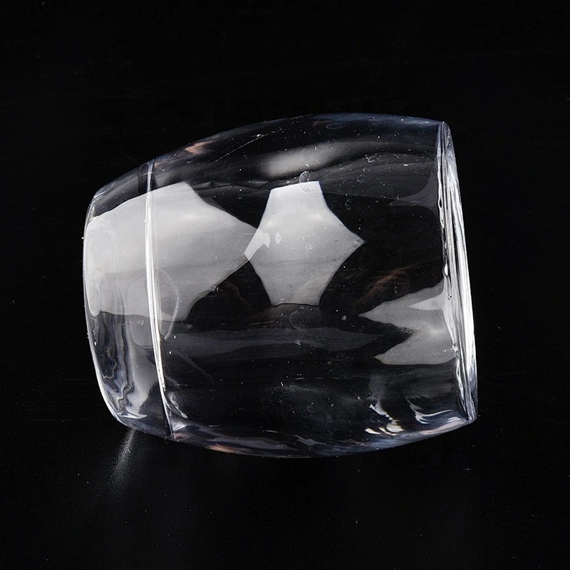 Fancy design home decorating empty unique glass tea light candle holders in bulk