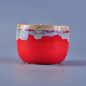 Sunny Customized votive candle ceramic jars home decor