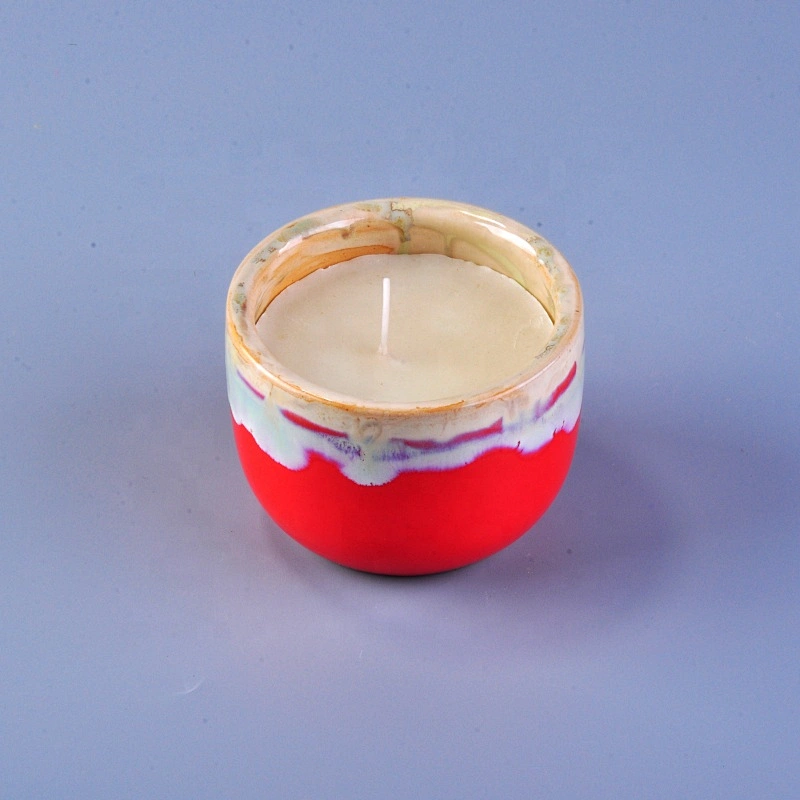 Sunny Customized votive candle ceramic jars home decor