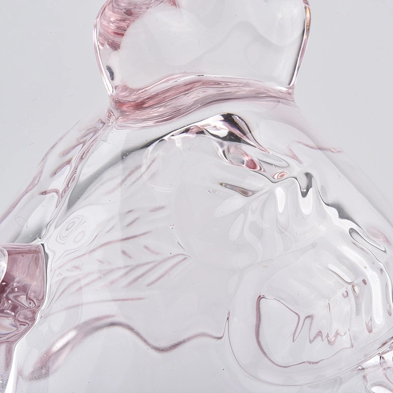 crystal glass candle holder centerpieces for weddings glass jar wholesales