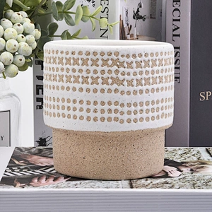 Heat resistant ceramic candle jars decorative candle holder wholesales