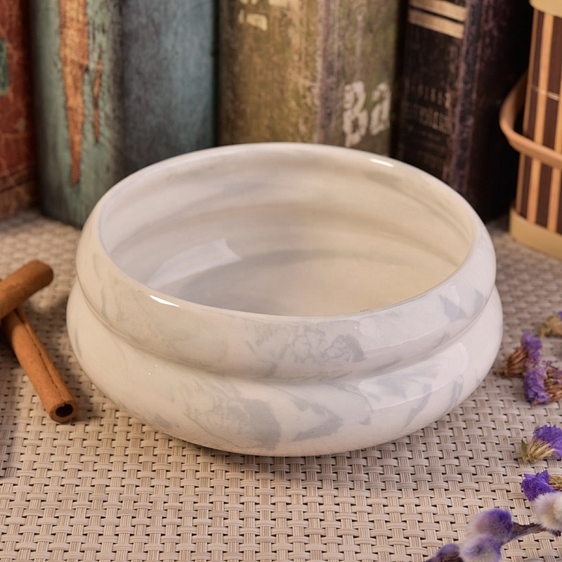 Vintage ceramic bowl votive candle vessel custom candle holders wedding centerpieces in bulk