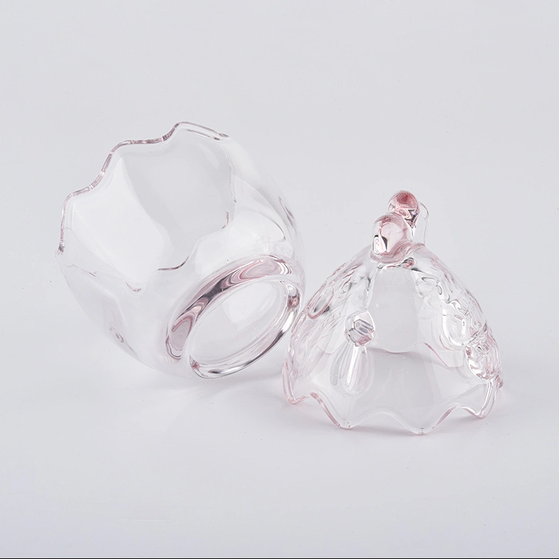 crystal glass candle holder centerpieces for weddings glass jar wholesales