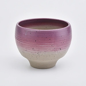 Indoor decorative tealight candle stick ceramic candle holder for home decor