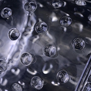 Sunny cylinder crystal decorative glass candle holder