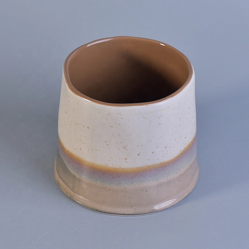 Empty handmade ceramic candle jars votive scented candle holders wedding occasion wholesales