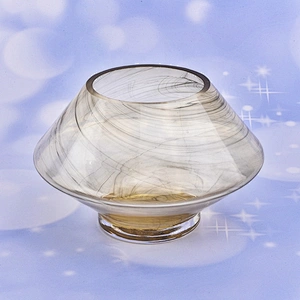 Transparent vintage Glass Candle jars tealight scented candle Holder home Decor use