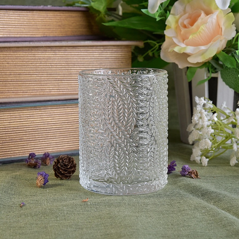 Home goods crystal Glass Candle cup decorative candle jar home Decor