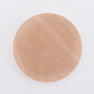 3 inch wooden lid for jars , candle container cover
