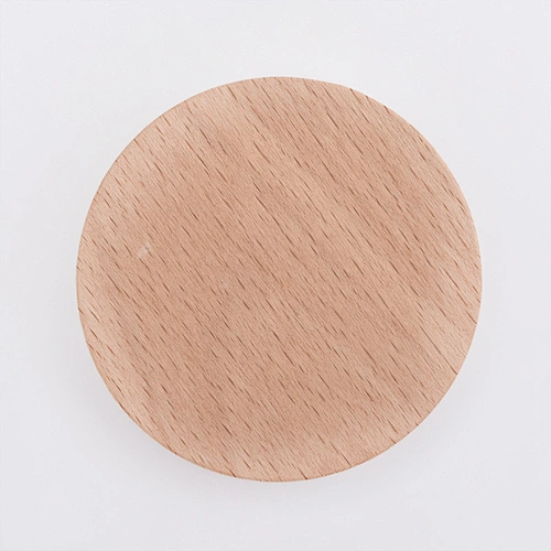 3 inch wooden lid for jars , candle container cover
