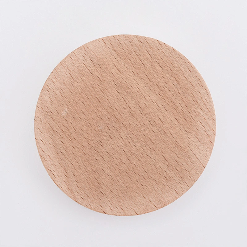 3 inch wooden lid for jars , candle container cover