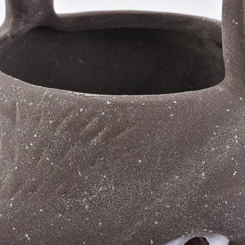 Animal-shape ceramic votive candle vessel customized candle holders home decor wholesale
