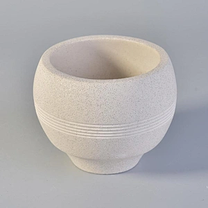 Sunny custom white concrete jars for candle wholesales