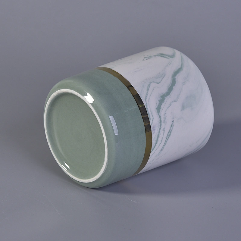 10oz 12oz luxury customized ceramic empty candle holders