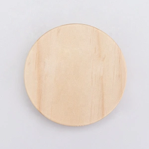 natural wooden lid for glass candle jars candle accessory