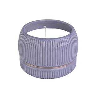 Sunny glassware luxury romantic tealight ceramic candle jars 10oz 20oz