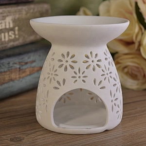 Luxury custom oil hollow ceramic candle incense burner