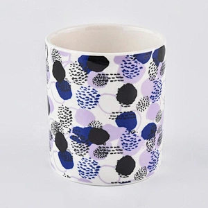 ceramic candle jars with 10oz candle filling