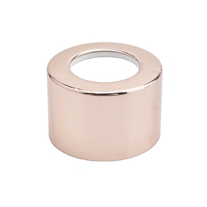 Supplier Customized gold round metal cap for diffuser bottle