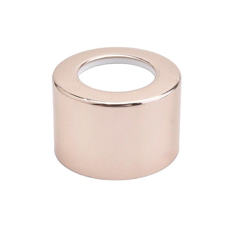 Supplier Customized gold round metal cap for diffuser bottle
