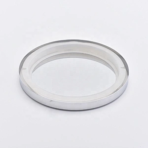 mirror metal lids for candle holders electroplating color caps for glass containers wholesales