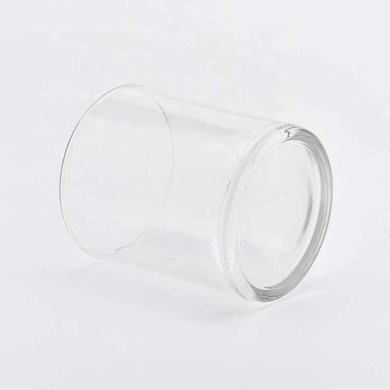 Popular Classic clear tealight glass candle jars 8oz 10oz
