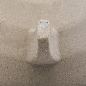 Empty matte ceramic candle containers bowl votive church candle holders with three footholds home decoration wholesale