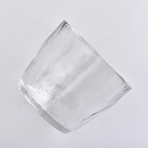 Clear logo printing candle cup tea light glass candle jars in bulk