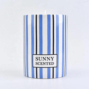 6oz 8oz 10oz Custom home decor ceramic jar for candle