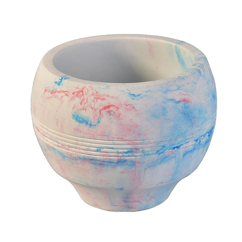 Wholesales custom round luxury cement candle jar holders home decoration