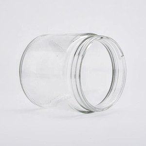 Sunny large clear empty luxurious glass candle jars containers