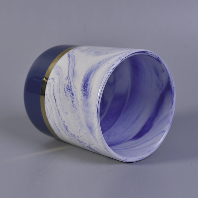 8oz Antique custom porcelain candle ceramic holder
