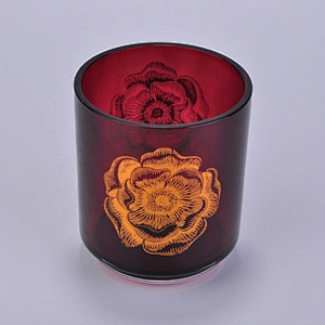 Sunny Cylinder tealight custom glass candle holders