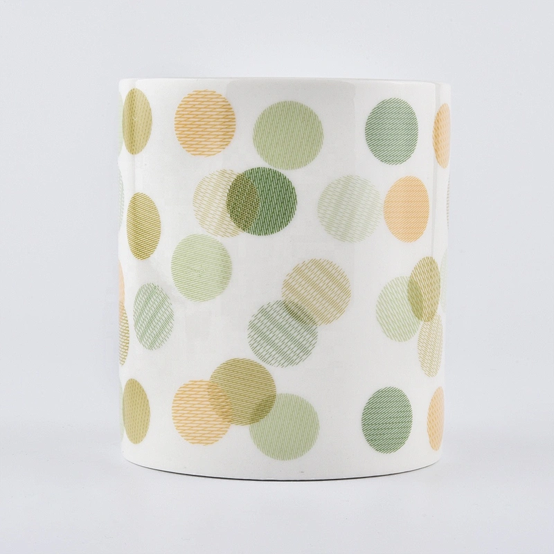 ceramic candle container for Mothers' Day