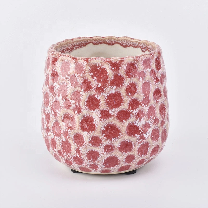 Mable ceramic candle jar votive candle tumbler party decoration