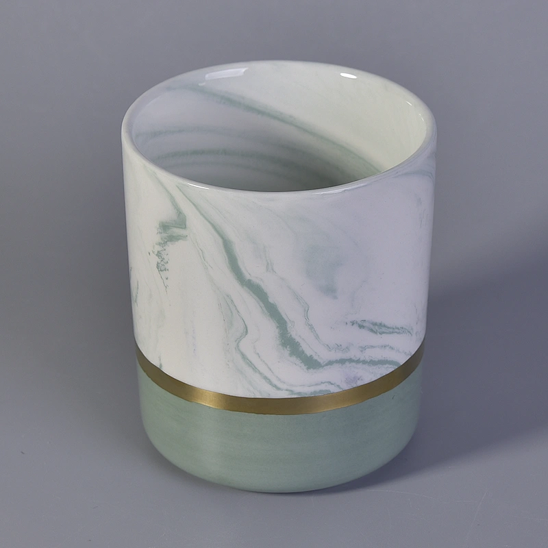 10oz 12oz luxury customized ceramic empty candle holders