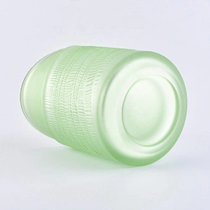 Wholesales custom luxury colored heart shape glass candle holder