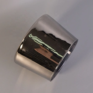 Unique electroplate glass candle holders wedding centerpieces