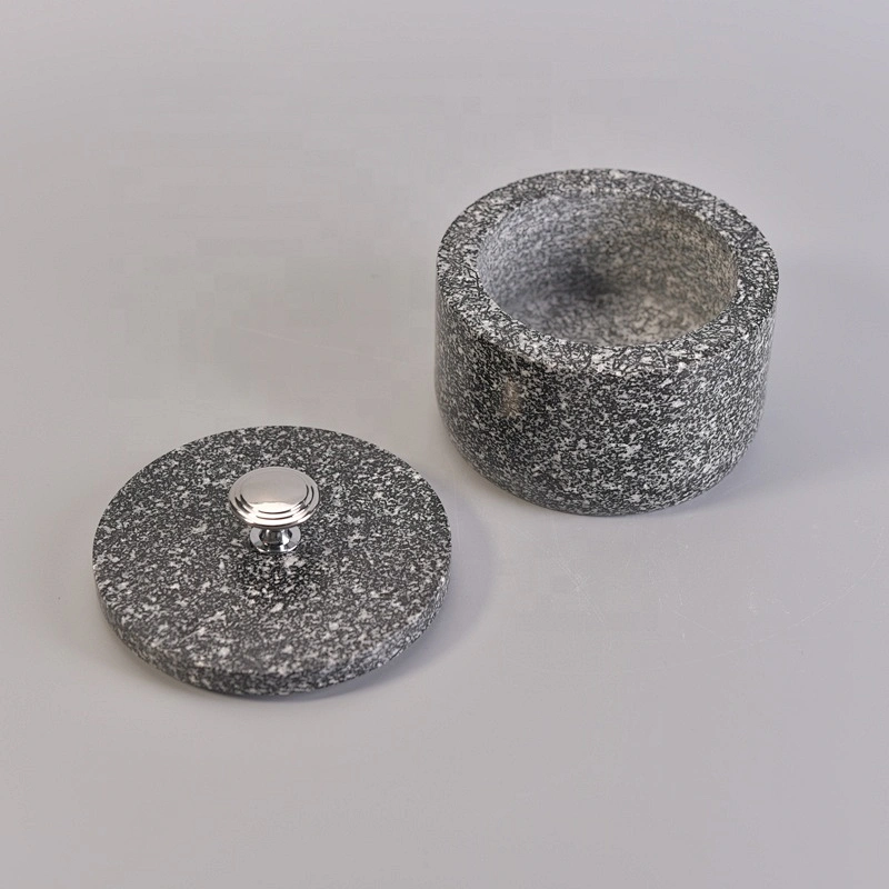 Vintage ceramic candle holder decorative with lid wholesales