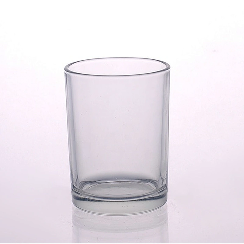 cylinder glass vessel for candles, 12 OZ candle jar