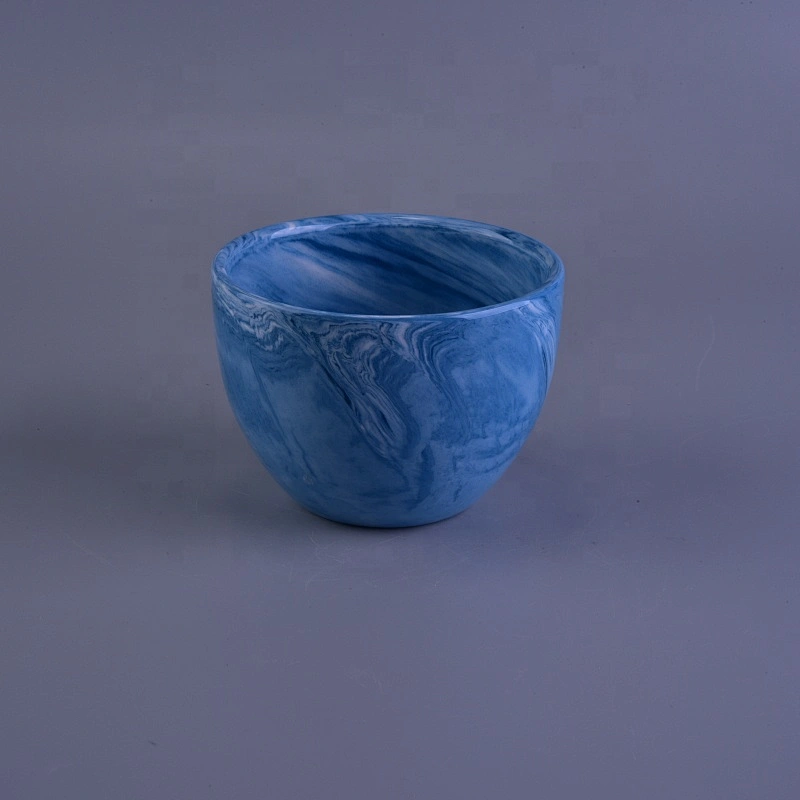 Vintage custom ceramic tealight candle tumbler jar wholesales