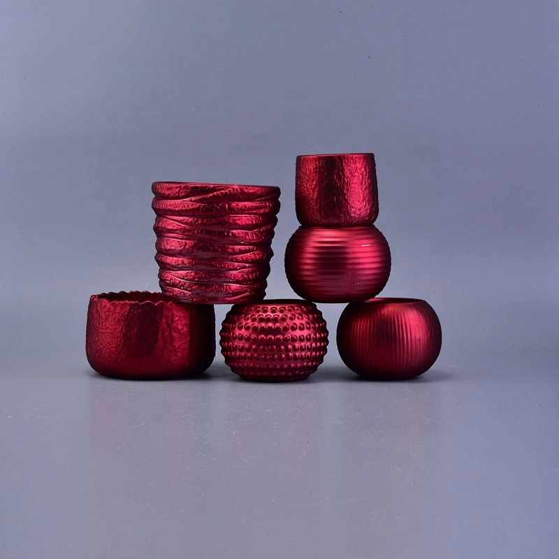 880ml Thick Solid Colored Ceramic Candle Holder for Home Decoration