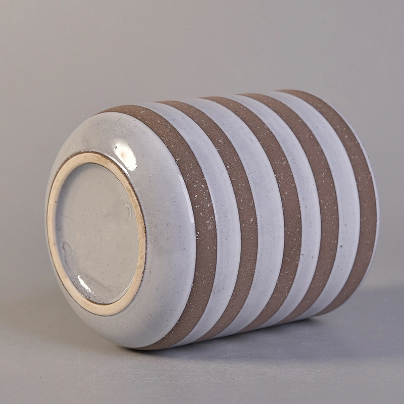 10oz 11oz 14oz Manufacturer Sunny custom brown candle ceramic vessels
