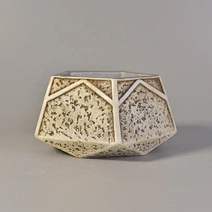 Sunny china concrete candle container home decor