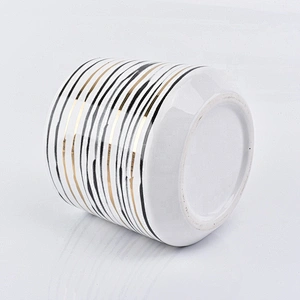 500ml Cylinder ceramic candle container handmade candle holder home decor