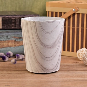 Hurricane concrete candle holder polymer clay candle jars wholesales