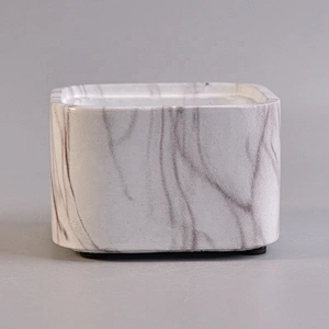 Unique concrete candle containers decorative candle vessel soy wax