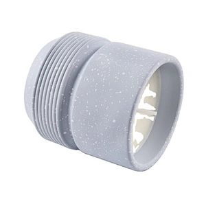 Sunny luxury empty blue cement concrete candle holders
