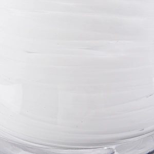 glossy white glass jars unique glass candle jar hand made